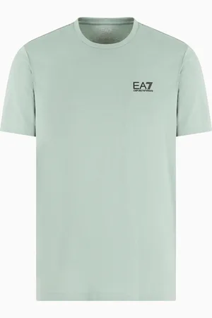 EA7 Core Identity T-Shirt aus Pima-Baumwolle