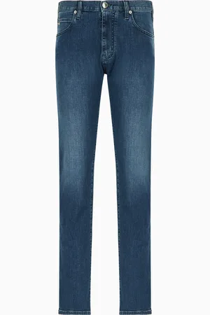 Emporio Armani Jeans J45 in Regular Fit aus Komfort-Denim und Twill