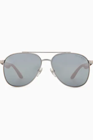 Emporio Armani Sonnenbrille für Kinder mit Pilotenfassung