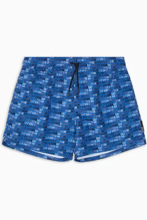EA7 Bedruckte Badeboxershorts