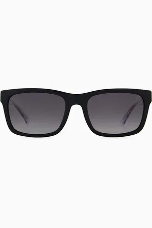 Emporio Armani Sonnenbrille mit rechteckiger Fassung für Herren