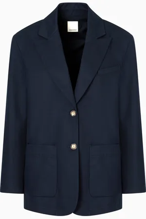 Emporio Armani Leichter Gabardine-Blazer aus der Peace ASV Sonderkollektion