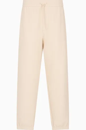 Emporio Armani ASV Jogginghose aus einer Jersey-Lyocell-Mischung mit Allover-Schriftzug