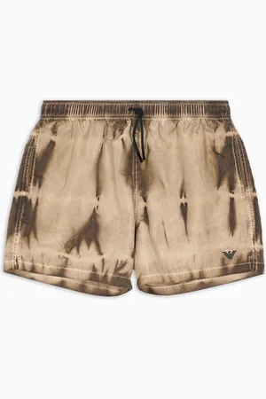 Emporio Armani Badeshorts mit Batik-Muster