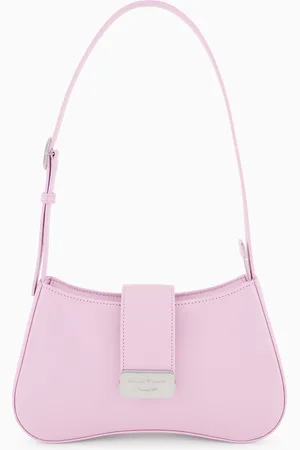 Emporio Armani Hobo-Umhängetasche mit Logo-Schnalle