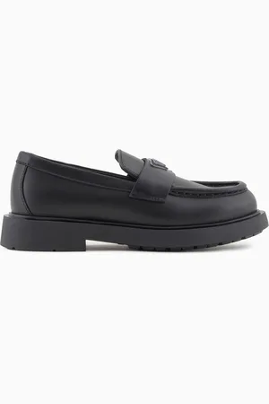 Emporio Armani Mokassins aus Leder