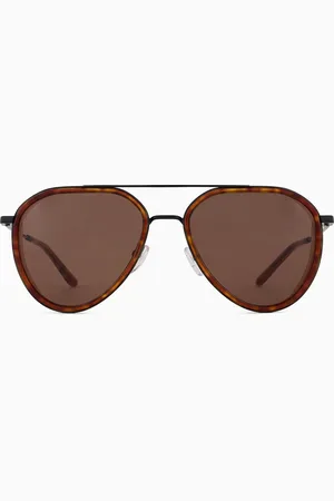 Emporio Armani Sonnenbrille mit Pilotenfassung für Herren
