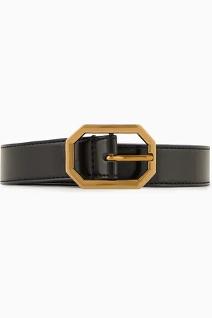 Emporio Armani Gürtel mit gebürsteter Oberfläche