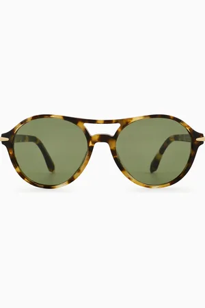 Giorgio Armani Sonnenbrille mit runder Fassung für Herren