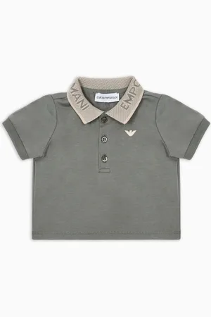 Emporio Armani Poloshirt aus Jersey mit Logo-Stickerei