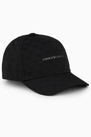 Emporio Armani Baseballcap aus Jacquard-Stoff mit Allover-Adler
