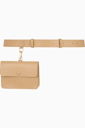 Giorgio Armani Leder-Gürtel mit Clutch