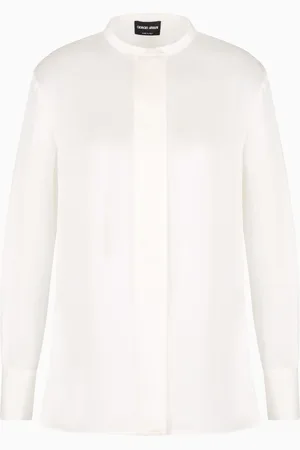 Giorgio Armani Bluse aus Seidencharmeuse