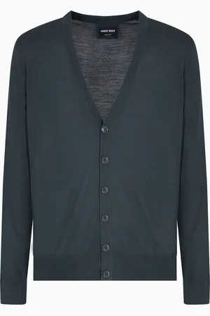 Giorgio Armani Geknöpfter Cardigan aus Schurwolle