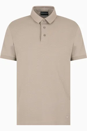Emporio Armani Poloshirt aus Jacquard-Jersey