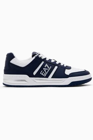 EA7 Baseline-Sneaker aus Leder