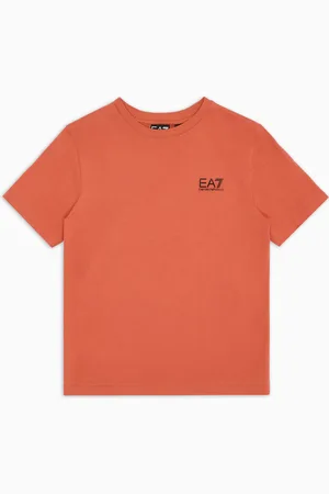 EA7 Core Identity Boy T-Shirt mit Rundhalsausschnitt aus Baumwolle