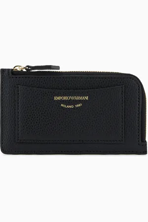Emporio Armani Kartenetui MyEA mit Rundum-Reißverschluss und Hirsch-Print