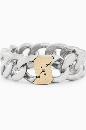 Emporio Armani Ring aus zweifarbigem Edelstahl