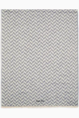 Giorgio Armani Stola aus Kaschmir in Jacquard-Stoff-Verarbeitung