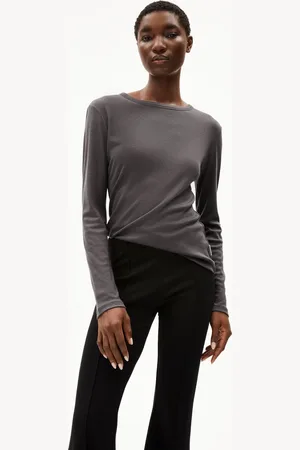 Armedangels MAIAA WOOL BLEND Fitted Longsleeve - (L)