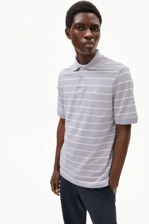 Armedangels MAARIO STRIPES Regular Fit Poloshirt - (L)