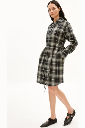 Armedangels EASINNAA CHECK Relaxed Fit Kleid - (L)