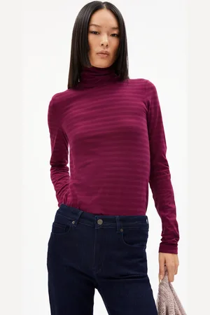 Armedangels GRAZILIAA STRIPES Slim Fit Longsleeve - (L)