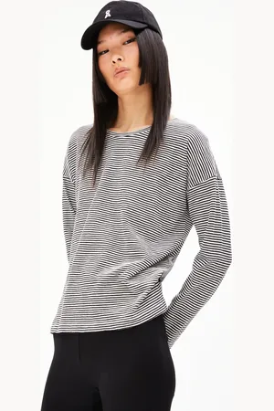 Armedangels XIANAA LOVELY STRIPES Loose Fit Longsleeve - (L)