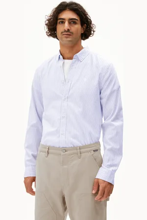 Armedangels QUAASA STRIPES Regular Fit Hemd - (L)