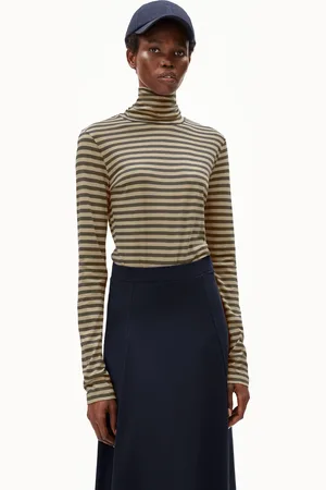Armedangels GRAZILIAA STRIPES Slim Fit Longsleeve - (L)