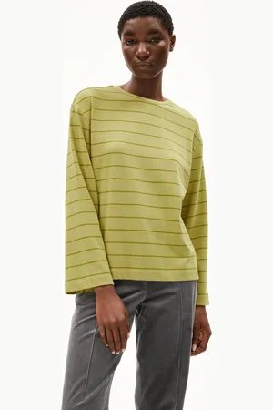 Armedangels MARYNAA FINE STRIPE Loose Fit Longsleeve - (S)