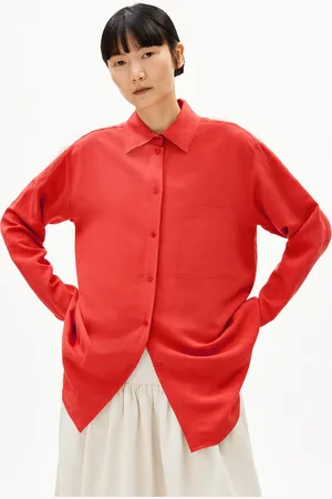 Armedangels MAALGAA LINO Loose Fit Bluse - (L)