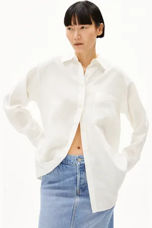 Armedangels MAALGAA PURE LINO Loose Fit Bluse - (L)