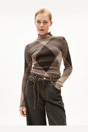 Armedangels ALAANIA ARGYLE Fitted Strickpullover - (S)