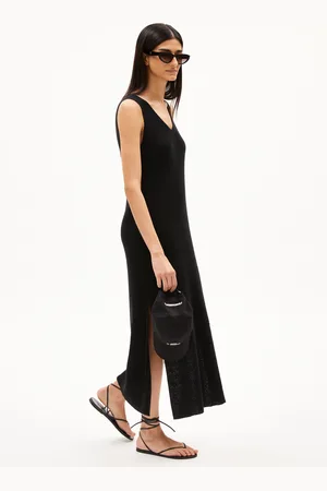 Armedangels CAROLINIAA LINO Regular Fit Strickkleid - (S)