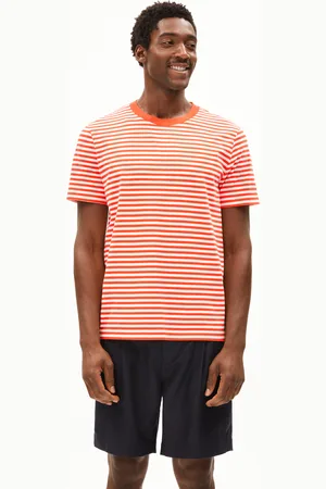 Armedangels MAARKOS STRIPES Relaxed Fit T-Shirt - (L)