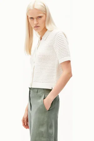 Armedangels PASCIAAS CROCHET Slim Fit Strickjacke - (S)