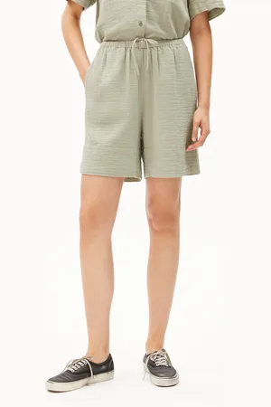Armedangels TEONAA MUSSELIN Relaxed Fit Shorts - (L)