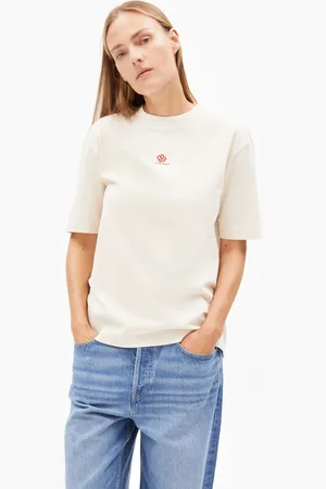 Armedangels TARJAA BACK FLOWAA Loose Fit T-Shirt - (L)