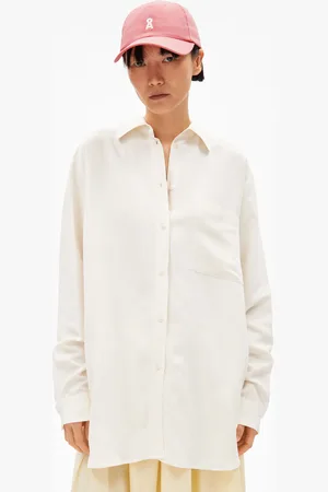 Armedangels MAALGAA LINO Loose Fit Bluse - (L)