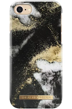 IDEAL OF SWEDEN Cover Black Galaxy Marble iPhone 6/6S/7/8 (U)
