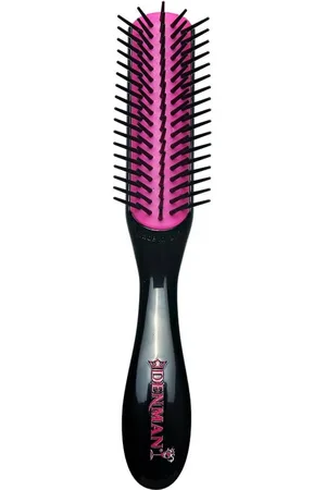 Denman Small Styling Brush Handbag D14 Strawberry Daiquire 5 Row