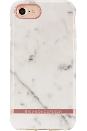 Richmond & Finch Richmond And Finch White Marble - Rose iPhone 6/6S/7/8 Cover