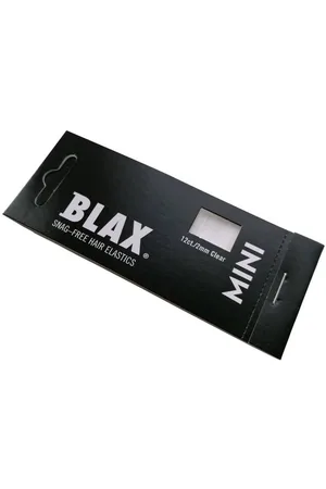 Blax Snag-Free Hår Elastik Mini CLEAR 2mm 8 stk.