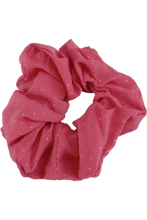 everneed Scrunchie Pink mit goldenen Punkten