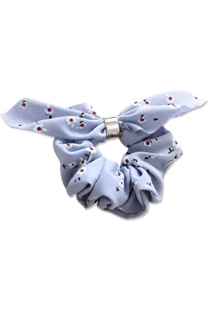 everneed Bow Scrunchies - Baltic Blau