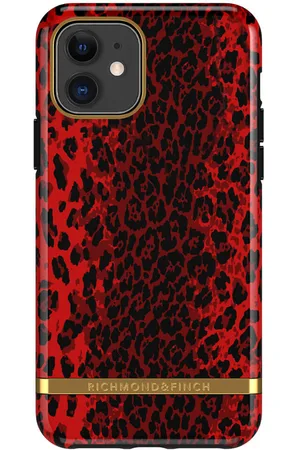 Richmond & Finch Richmond And Finch Red Leopard iPhone 11 Cover