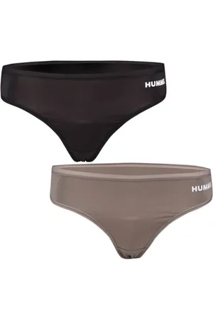 Hummel Smooth Thong 2-pack Black/Brown XL