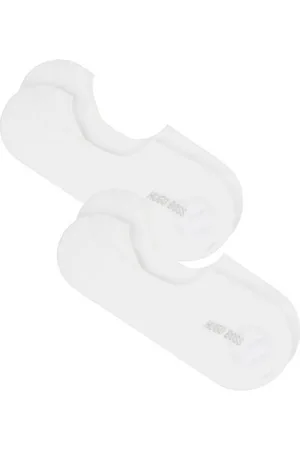 HUGO BOSS Boss 2-pack Shoeliner Finest Soft Cotton White Size 39-40 2 stk.